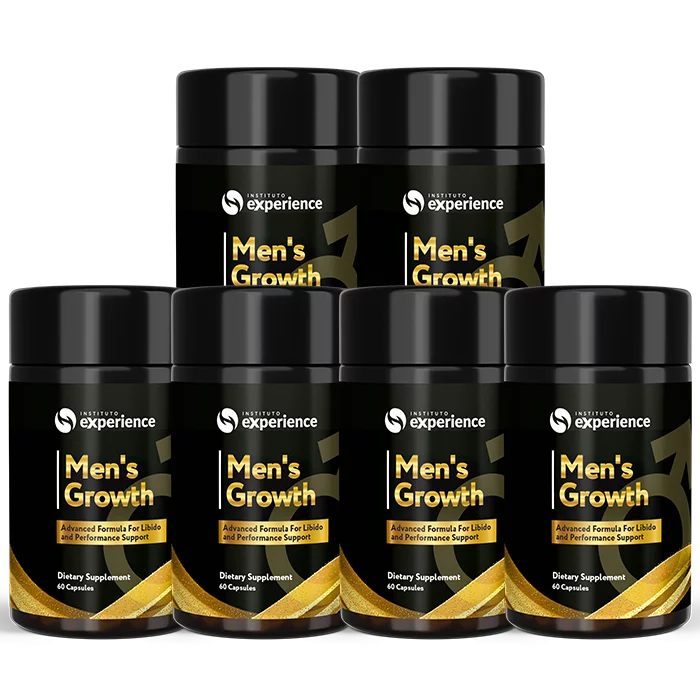 Men's Growth six bottles