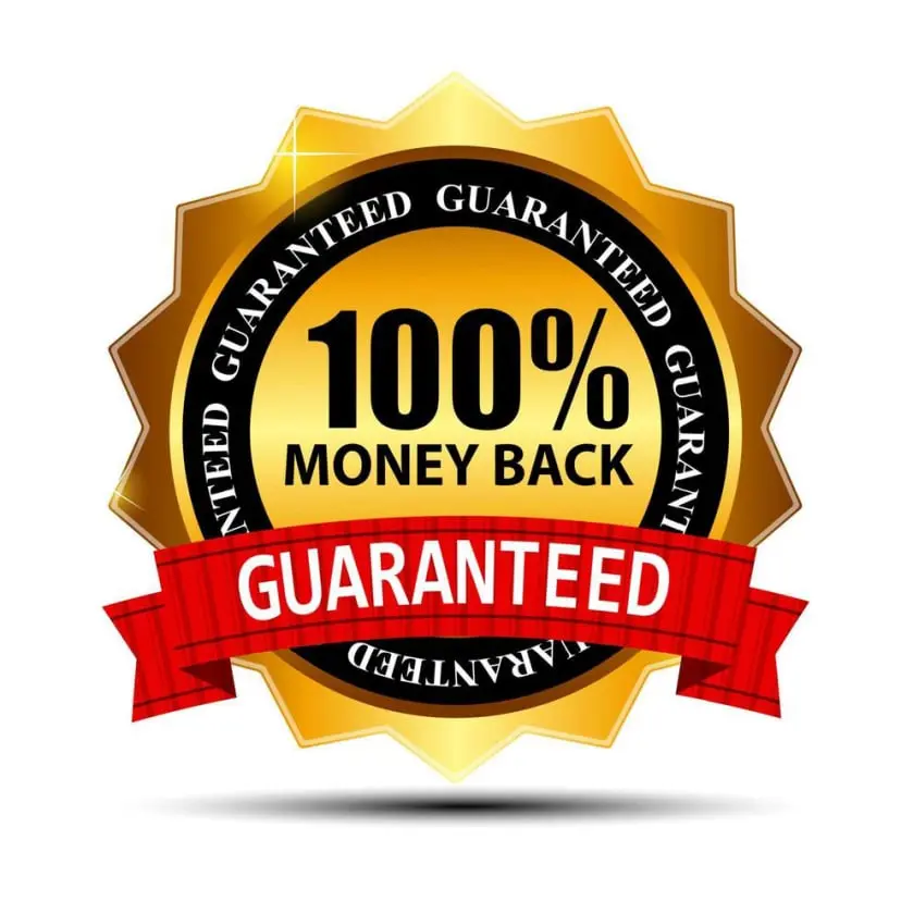 Men's Growth money back guarantee